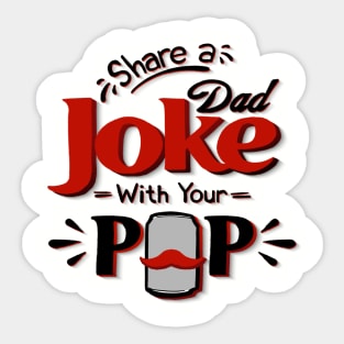 Share a Joke with Pop Sticker